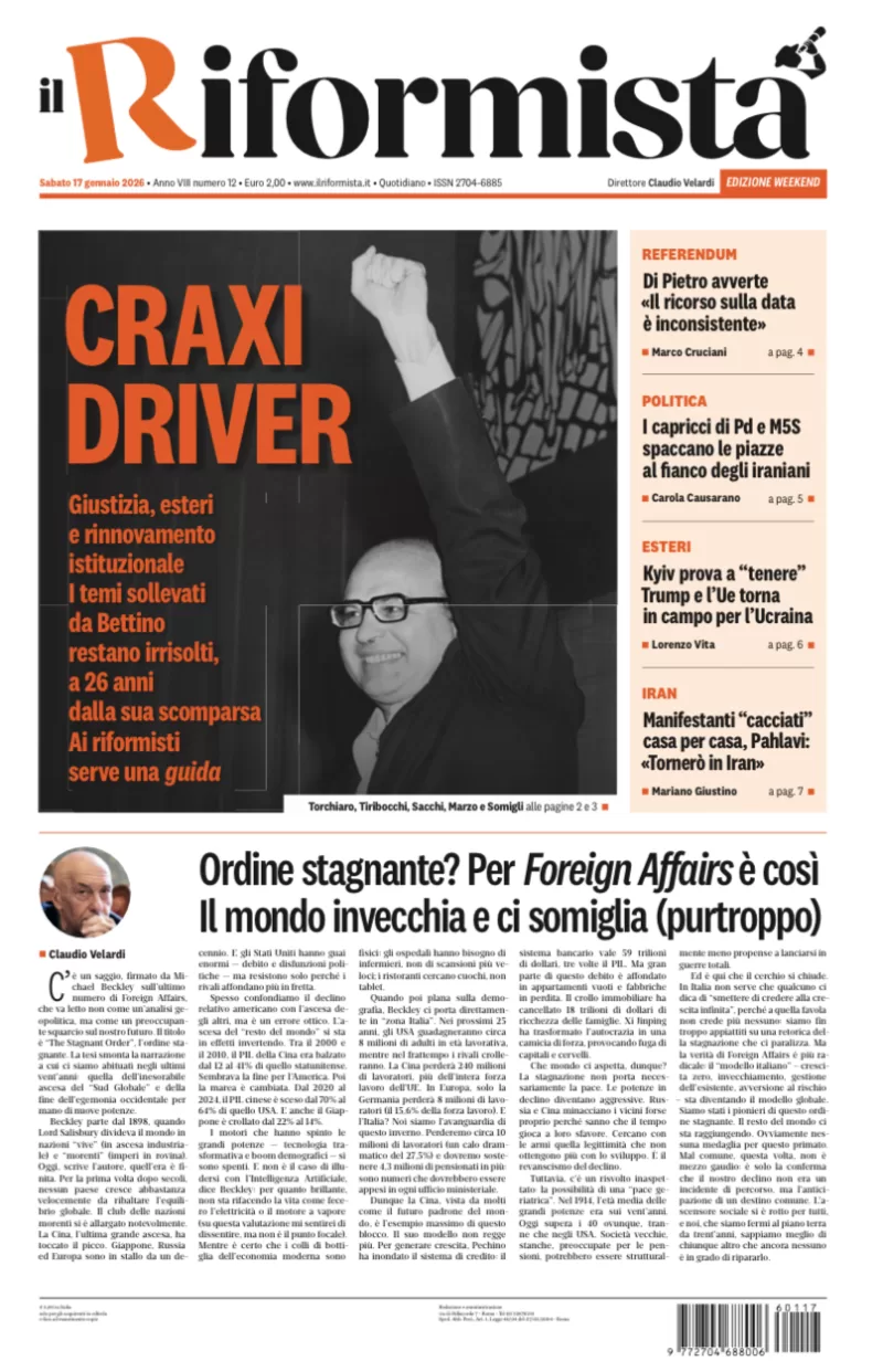 Quotidiano del 17 Gennaio 2026