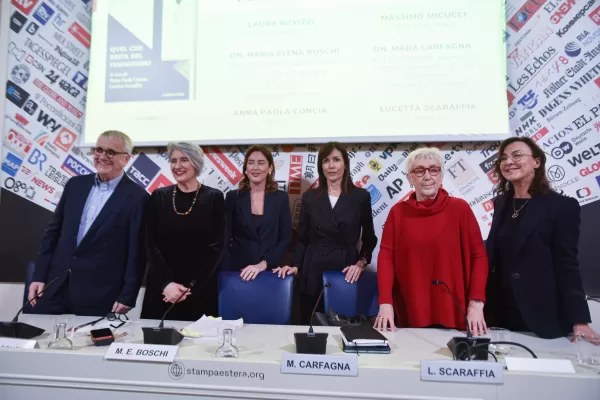 MASSIMO MICUCCI OPEN GATE ITALIA, ANNA PAOLA CONCIA PD, MARIA ELENA BOSCHI POLITICO, MARA CARFAGNA POLITICO, LUCETTA SCARAFFIA AUTRICE, LAURA ROVIZZI OPEN GATE ITALIA