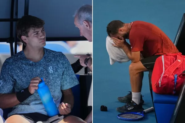 Australian Open, un forte virus intestinale costringe i tennisti al ritiro. Da Hugo Gaston a Cobolli, ora gli atleti temono il mal di pancia