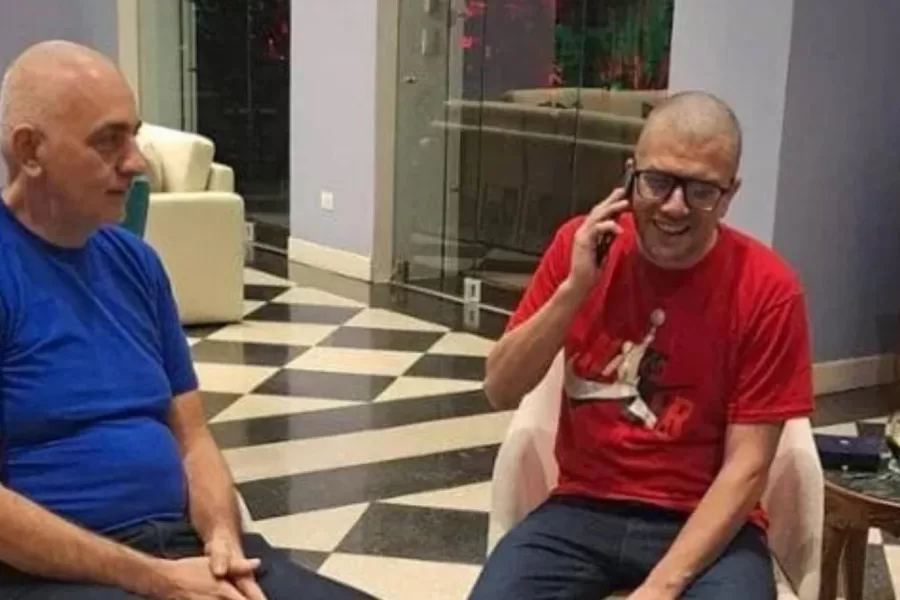 Da sinistra Mario Burlò e Alberto Trentini