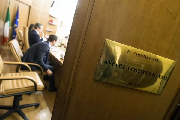 SENATO, L’AULA DELLA COMMISSIONE AFFARI COSTITUZIONALI SENATO, L’AULA DELLA COMMISSIONE AFFARI COSTITUZIONALI