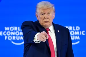 President Donald Trump gestures after his special address during the 56th annual meeting of the World Economic Forum, WEF, in Davos, Switzerland, Wednesday, Jan. 21, 2026. (Gian Ehrenzeller/Keystone via AP) President Donald Trump gestures after his special address during the 56th annual meeting of the World Economic Forum, WEF, in Davos, Switzerland, Wednesday, Jan. 21, 2026. (Gian Ehrenzeller/Keystone via AP)