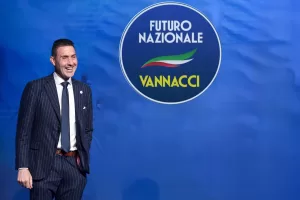 FUTURO NAZIONALE LOGO PARTITO ROBERTO  VANNACCI ELAB
