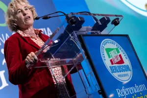 Stefania Craxi in occasione dell’iniziativa di Forza Italia’Valori più libertà più giustizia’.  Roma Sabato 24 Gennaio  2026 (foto Mauro Scrobogna / LaPresse)  

Stefania Craxi the occasion of Forza Italia’s initiative ‘Values, More Freedom, More Justice’. Rome on Saturday January 24 2026. (Photo by Mauro Scrobogna / LaPresse)