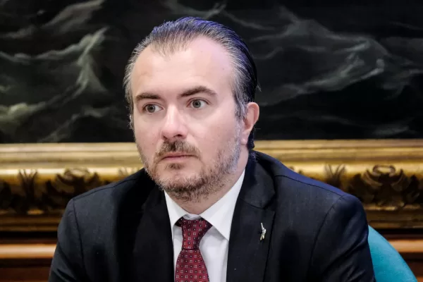 il capogruppo della Lega alla Camera Riccardo Molinari in occasione della conferenza stampa per presentare la proposta di legge della LEGA volta a incentivare loccupazione giovanile e favorire il rientro dei cervelli dallestero. Camera dei Deputati a Roma, Mercoledì 14 Maggio 2025 (foto Mauro Scrobogna / LaPresse)
the president of the League deputies Riccardo Molinari at the press conference to present the LEGA bill aimed at incentivizing youth employment and encouraging the return of brains from abroad. Chamber of Deputies in Rome, Wednesday May 14 2025. (Photo by Mauro Scrobogna / LaPresse) il capogruppo della Lega alla Camera Riccardo Molinari in occasione della conferenza stampa per presentare la proposta di legge della LEGA volta a incentivare loccupazione giovanile e favorire il rientro dei cervelli dallestero. Camera dei Deputati a Roma, Mercoledì 14 Maggio 2025 (foto Mauro Scrobogna / LaPresse)
the president of the League deputies Riccardo Molinari at the press conference to present the LEGA bill aimed at incentivizing youth employment and encouraging the return of brains from abroad. Chamber of Deputies in Rome, Wednesday May 14 2025. (Photo by Mauro Scrobogna / LaPresse)