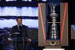 Marco Mezzaroma, President of Sport and Health DURING OF PRESENTATION CEREMONY
OF THE AMERICA’S CUP PARTNERSHIP AND
THE LOUIS VUITTON 38TH AMERICA’S CUP TEAMS, Royal Palace Court Theatre, Naples, southern italy – Wednesday , January 21 , 2026.
(Photo by Alessandro Garofalo/LaPresse) Marco Mezzaroma, President of Sport and Health DURING OF PRESENTATION CEREMONY
OF THE AMERICA’S CUP PARTNERSHIP AND
THE LOUIS VUITTON 38TH AMERICA’S CUP TEAMS, Royal Palace Court Theatre, Naples, southern italy – Wednesday , January 21 , 2026.
(Photo by Alessandro Garofalo/LaPresse)