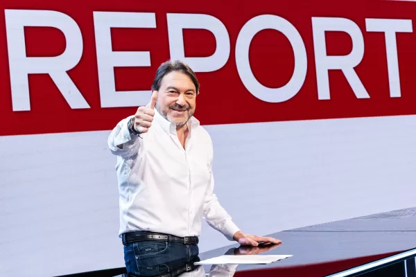 Il giornalista Sigfrido Ranucci negli studi della trasmissione di RAI 3 ‘Report’. Roma Venerdì 23 Gennaio  2026 (foto Mauro Scrobogna / LaPresse)  

 Journalist Sigfrido Ranucci in the studios of the RAI 3 program Report. Rome on Friday January 23 2026. (Photo by Mauro Scrobogna / LaPresse)