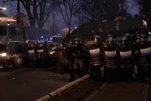 Scontri a corteo Nazionale in solidarietà al Centro Sociale Askatasuna di Corso Regina 47 a Torino, sgomberato lo scorso Dicembre 
 – Sabato, January 31, 2026. News  (Photo by Marco Alpozzi/Lapresse)

Clashes during the National march in solidarity with the Askatasuna Social Center in Corso Regina 47, Turin, evicted last December 
 – Saturday, January 31, 2026. News  (Photo by Marco Alpozzi/Lapresse)