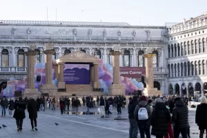 Olimpiadi Milano Cortina, Carnevale di Venezia  in Piazza San Marco a Venezia – Italia 01 Febbraio 2026 Venezia – Italia  ( Foto Elisa La Boria/LaPresse) 

Milan Cortina Olympics, Venice Carnival in Piazza San Marco in Venice – Italy 01 February 2026 Venice – Italy (Photo Elisa La Boria/LaPresse)