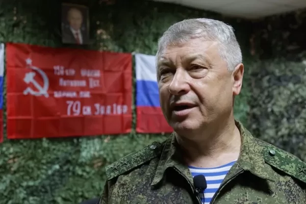 In this image made from video provided by Russian Defense Ministry Press Service on Wednesday, June 14, 2023, Lt. Gen. Vladimir Alekseyev speaks to servicemen in an undisclosed location. (Russian Defense Ministry Press Service via AP)





Associate Press/ LaPresse
Only Italy and Spain