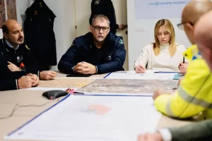 Il Presidente del Consiglio,Giorgia Meloni in Sicilia, in visita a Niscemi nelle zone colpite dal maltempo – Sicilia – Niscemi – 16 Febbraio 2026 (Foto Filippo Attili/Palazzo Chigi/LaPresse)
DISTRIBUTION FREE OF CHARGE – NOT FOR SALE – Obbligatorio citare la fonte LaPresse/Palazzo Chigi/Filippo Attili Il Presidente del Consiglio,Giorgia Meloni in Sicilia, in visita a Niscemi nelle zone colpite dal maltempo – Sicilia – Niscemi – 16 Febbraio 2026 (Foto Filippo Attili/Palazzo Chigi/LaPresse)
DISTRIBUTION FREE OF CHARGE – NOT FOR SALE – Obbligatorio citare la fonte LaPresse/Palazzo Chigi/Filippo Attili