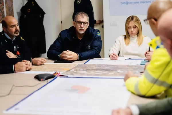 Il Presidente del Consiglio,Giorgia Meloni in Sicilia, in visita a Niscemi nelle zone colpite dal maltempo – Sicilia –  Niscemi – 16 Febbraio 2026 (Foto Filippo Attili/Palazzo Chigi/LaPresse)

DISTRIBUTION FREE OF CHARGE – NOT FOR SALE – Obbligatorio citare la fonte LaPresse/Palazzo Chigi/Filippo Attili