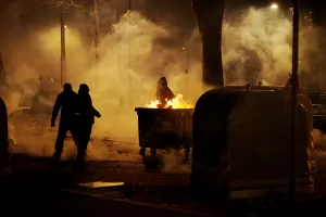 Scontri a corteo Nazionale in solidarietà al Centro Sociale Askatasuna di Corso Regina 47 a Torino, sgomberato lo scorso Dicembre
– Sabato, January 31, 2026. News (Photo by Marco Alpozzi/Lapresse)
Clashes at the National march in solidarity with the Askatasuna Social Center in Corso Regina 47, Turin, evicted last December
– Saturday, January 31, 2026. News (Photo by Marco Alpozzi/Lapresse) Scontri a corteo Nazionale in solidarietà al Centro Sociale Askatasuna di Corso Regina 47 a Torino, sgomberato lo scorso Dicembre
– Sabato, January 31, 2026. News (Photo by Marco Alpozzi/Lapresse)
Clashes at the National march in solidarity with the Askatasuna Social Center in Corso Regina 47, Turin, evicted last December
– Saturday, January 31, 2026. News (Photo by Marco Alpozzi/Lapresse)