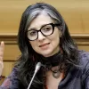 La Relatrice speciale ONU per i territori palestinesi occupati Francesca Albanese nella sala stampa della Camera dei deputati in occasione della presentazione del nuovo Rapporto su Gaza dal titolo “Genocidio di Gaza: un crimine collettivo”, Roma, Martedì 3 Febbraio 2026 (Foto Roberto Monaldo / LaPresse) 

UN Special Rapporteur for the Occupied Palestinian Territories Francesca Albanese in the press room of the Chamber of deputies during the presentation of the new Report on Gaza entitled “Genocide in Gaza: a collective crime”, Rome, Tuesday February 3, 2026 (Photo by Roberto Monaldo /LaPresse)
