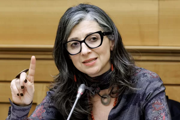 La Relatrice speciale ONU per i territori palestinesi occupati Francesca Albanese nella sala stampa della Camera dei deputati in occasione della presentazione del nuovo Rapporto su Gaza dal titolo “Genocidio di Gaza: un crimine collettivo”, Roma, Martedì 3 Febbraio 2026 (Foto Roberto Monaldo / LaPresse)
UN Special Rapporteur for the Occupied Palestinian Territories Francesca Albanese in the press room of the Chamber of deputies during the presentation of the new Report on Gaza entitled “Genocide in Gaza: a collective crime”, Rome, Tuesday February 3, 2026 (Photo by Roberto Monaldo /LaPresse) La Relatrice speciale ONU per i territori palestinesi occupati Francesca Albanese nella sala stampa della Camera dei deputati in occasione della presentazione del nuovo Rapporto su Gaza dal titolo “Genocidio di Gaza: un crimine collettivo”, Roma, Martedì 3 Febbraio 2026 (Foto Roberto Monaldo / LaPresse)
UN Special Rapporteur for the Occupied Palestinian Territories Francesca Albanese in the press room of the Chamber of deputies during the presentation of the new Report on Gaza entitled “Genocide in Gaza: a collective crime”, Rome, Tuesday February 3, 2026 (Photo by Roberto Monaldo /LaPresse)