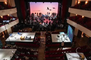 Cassina, teatro lirico, Salone del mobile 2025, Milano, 11 April 2025 . (Photo by Gian Mattia D’Alberto/Lapresse) Cassina, teatro lirico, Salone del mobile 2025, Milano, 11 April 2025 . (Photo by Gian Mattia D’Alberto/Lapresse)