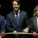 GIACOMO POSSAMAI  SINDACO  DI VICENZA, ALBERTO STEFANI PRESIDENTE REGIONE VENETO, MARIA CRISTINA SQUARCIALUPI PRESIDENTE NAZIONALE CONFINDUSTRIA FEDERORAFI