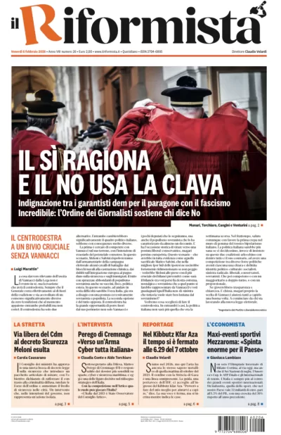 Quotidiano del 6 Febbraio 2026