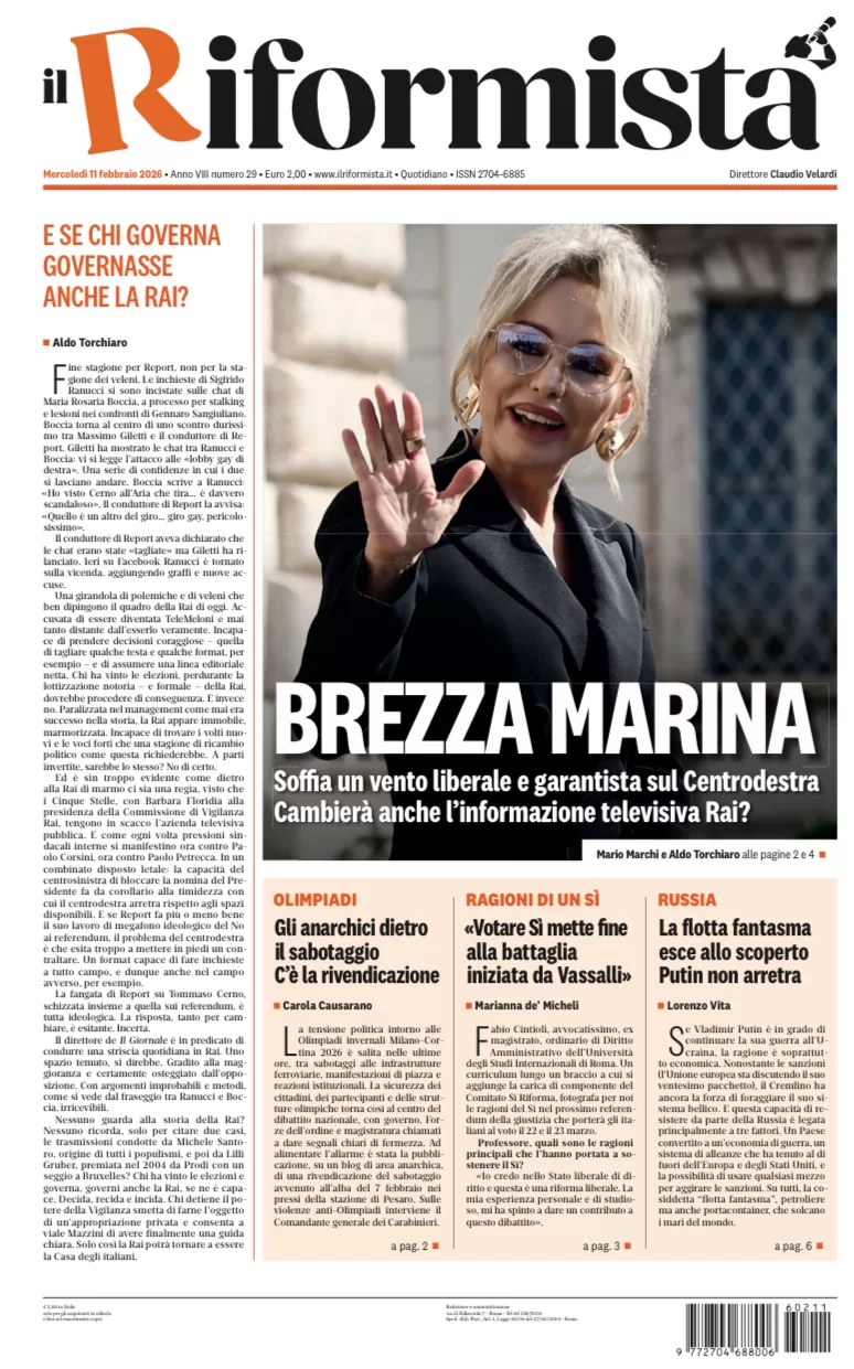 Quotidiano dell’11 Febbraio 2026