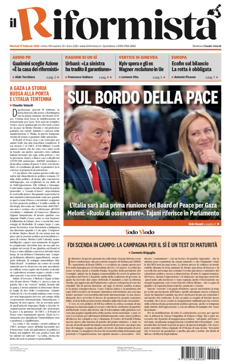Quotidiano del 17 Febbraio 2026