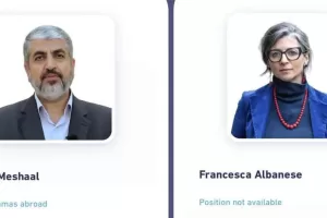 Albanese-Meshaal (leader di Hamas), l’asse del male è su Al Jazeera: il mondo scelga da che parte stare