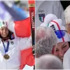 Trionfo Brignone nel Super G, oro alle Olimpiadi dopo l’incubo infortunio: l’incredulità e l’abbraccio con Mattarella