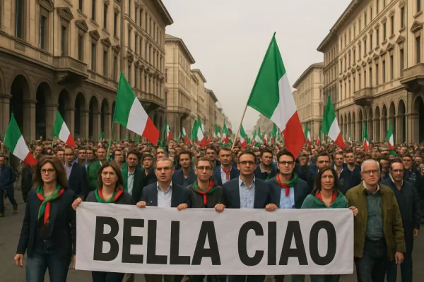 Bella ciao, da simbolo della Resistenza a cerotto che nasconde il vuoto a sinistra