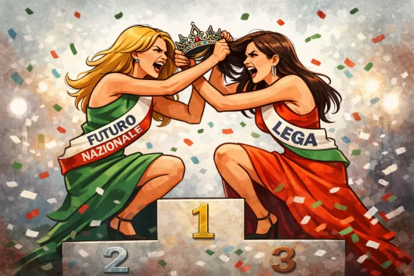 Il caso Salvini-Vannacci mostra perché la politica personalizzata non ammette coppie, ma solo scissioni