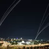 Israeli air defense system fires to intercept missiles launched from Iran toward Israel, over Jerusalem, Sunday, March 1, 2026. (AP Photo/Mahmoud Illean)





Associate Press/ LaPresse
Only Italy and Spain





Associate Press/ LaPresse
Only Italy and Spain