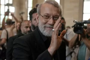 FILE – Iranian Secretary of Supreme National Security Council Ali Larijani, greets journalists upon his arrival to meet with the Lebanese parliament speaker Nabih Berri, in Beirut, Lebanon, Wednesday, Aug. 13, 2025. (AP Photo/Bilal Hussein, File)





Associate Press/ LaPresse
Only Italy and Spain





Associate Press/ LaPresse
Only Italy and Spain