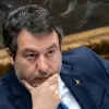 Il Segretario della LEGA e vicepresidente CDM  Matteo Salvini in occasione della presentazione della proposta di legge della LEGA per il riconoscimento della comunità romena come minoranza linguistica nazionale. Camera dei Deputati, Roma, Giovedì 26 Marzo 2026  (photo by Mauro Scrobogna / LaPresse)

The Secretary of the LEGA  and Vice President of the Council of Ministers, Matteo Salvini on the occasion of the presentation of the League’s bill to recognize the Romanian community as a national linguistic minority. Chamber of Deputies, Rome, Thursday March 26 2026 (photo by Mauro Scrobogna / LaPresse)