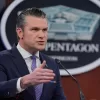 Defense Secretary Pete Hegseth speaks to members of the media during a press briefing at the Pentagon in Washington, Tuesday, March 31, 2026. (AP Photo/Manuel Balce Ceneta)





Associate Press/ LaPresse
Only Italy and Spain