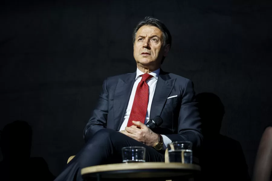 Convegno per il No al referendum “Giusto dire NO” alla presenza del presidente M5S Giuseppe Conte e l’ex presidente della Corte Costituzionale Gustavo Zagrebelsky, Torino. Italia – news – Venerdì 13 Marzo 2026 (photo Giulio Lapone/LaPresse).

Conference for the “No” vote in the referendum “Right to say NO” attended by M5S President Giuseppe Conte and former President of the Constitutional Court Gustavo Zagrebelsky, Turin. Italy – news – Friday, March 13, 2026 (photo Giulio Lapone/LaPresse).