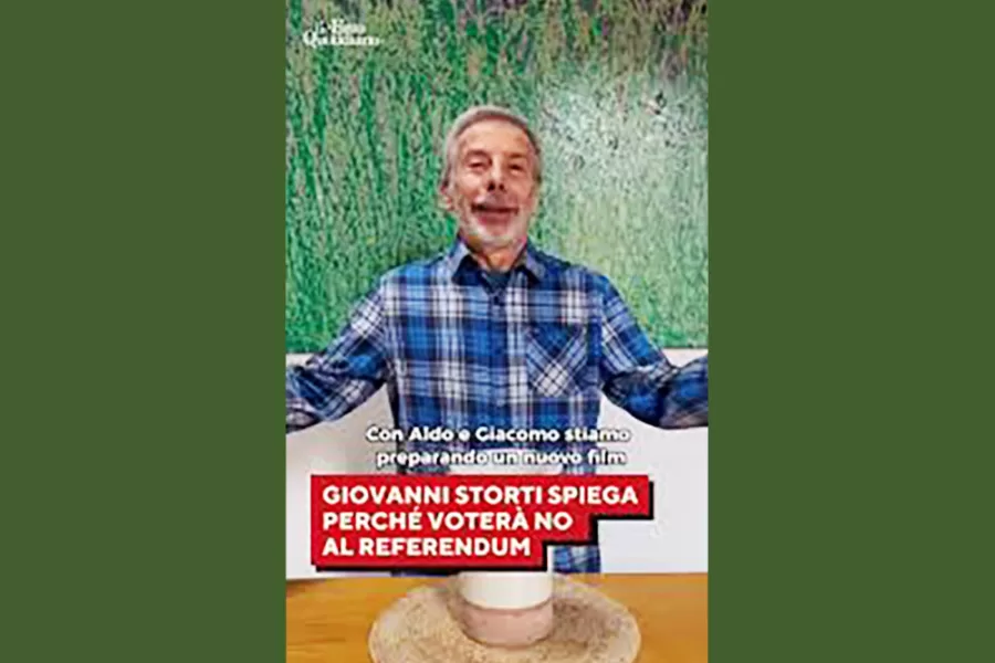 La giustizia secondo Giovanni Storti, questa volta c’è poco da ridere