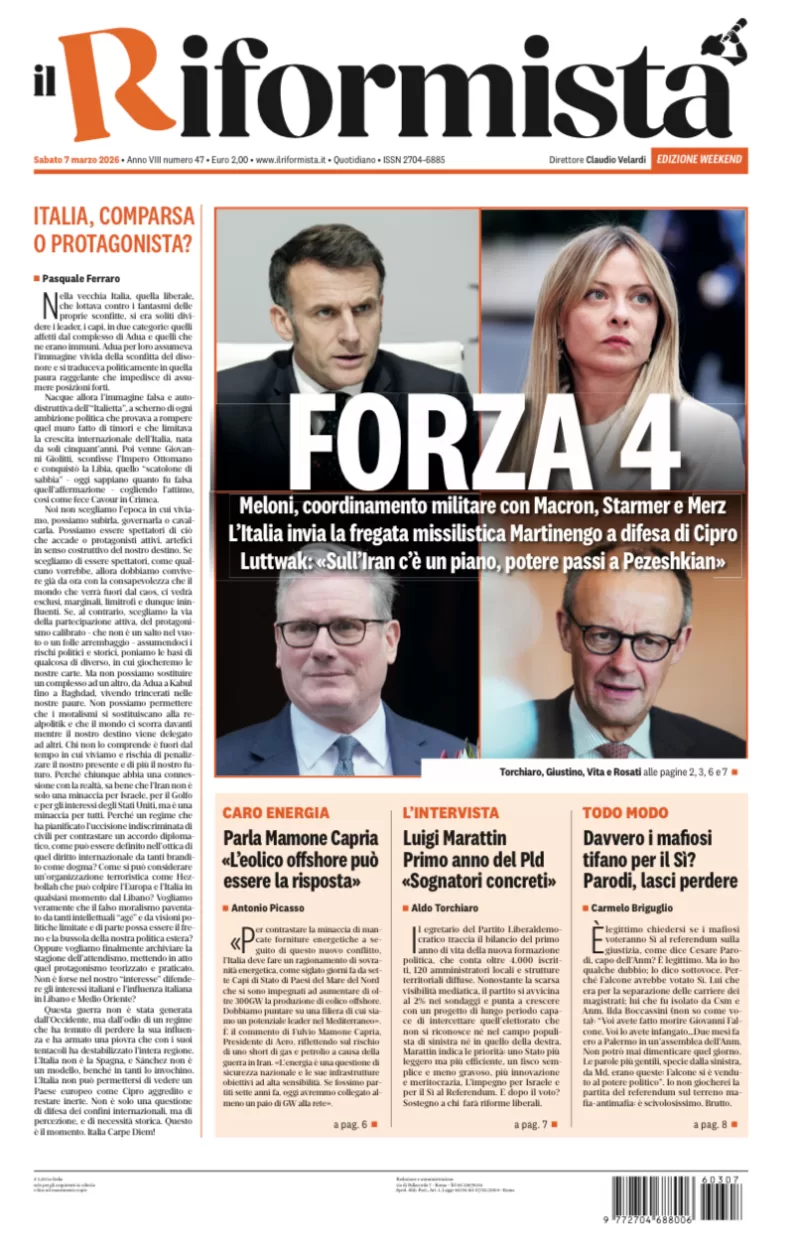 Quotidiano del 7 Marzo 2026