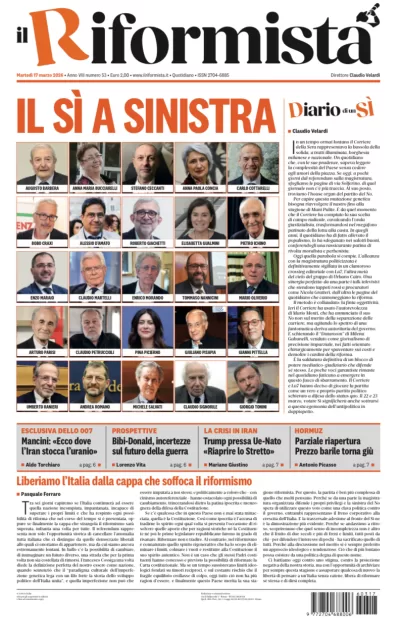 Quotidiano del 17 Marzo 2026