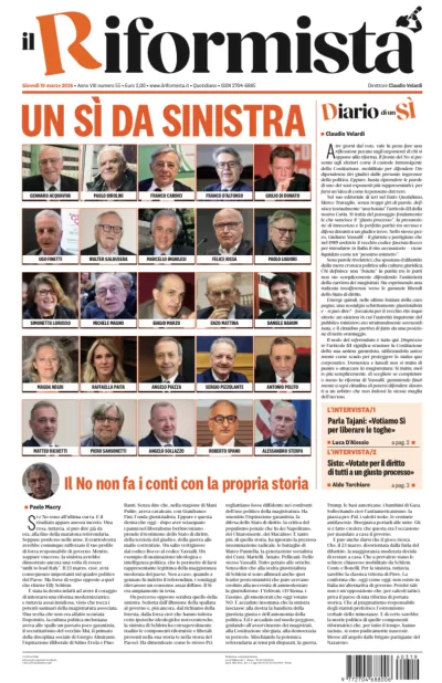 Quotidiano del 19 Marzo 2026