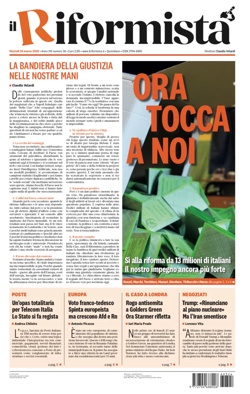 Quotidiano del 24 Marzo 2026