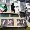 Policemen stand on top of their car with pictures of the late Iranian Supreme Leader Ayatollah Ali Khamenei, right and left, and his son Ayatollah Mojtaba Khamenei, the successor to him, center, during a rally to support him in Tehran, Iran, Monday, March 9, 2026. (AP Photo/Vahid Salemi)





Associate Press/ LaPresse
Only Italy and Spain