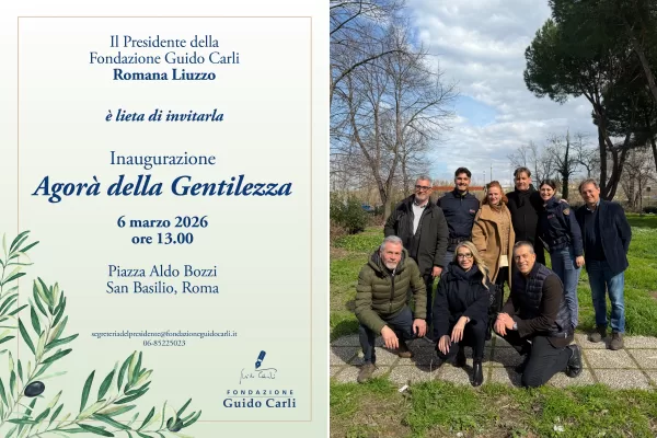 Roma, a San Basilio nasce la prima Agorà della Gentilezza. Il 6 marzo l’inaugurazione del progetto “Caivano 3” con Fondazione Guido Carli