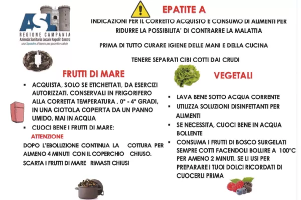 Allarme Epatite A a Napoli, tutto quello che c’è da sapere senza andare nel panico e generare psicosi