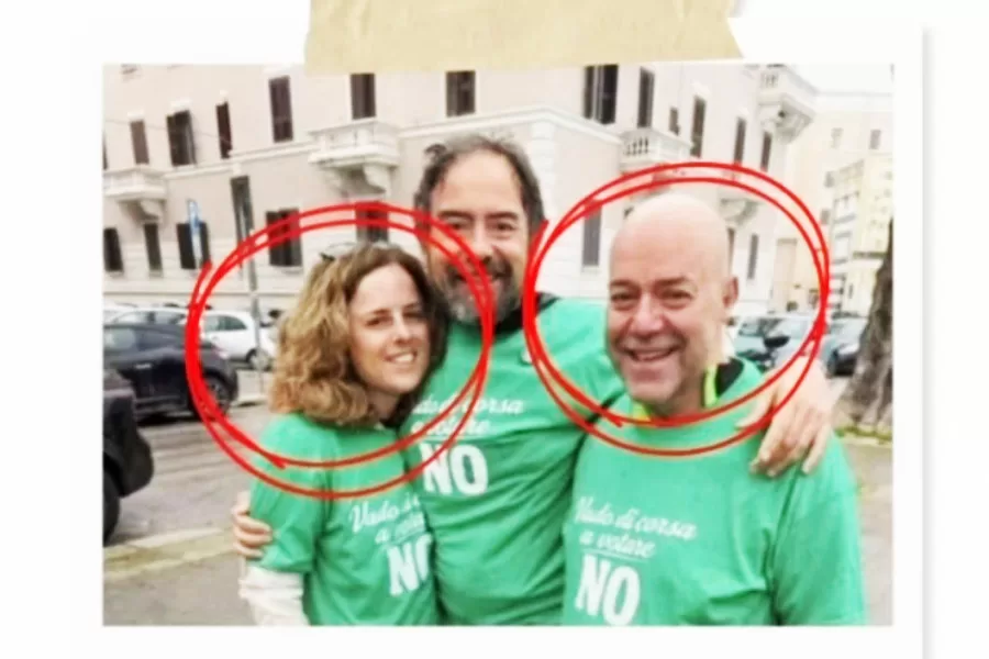 Referendum 22 e 23 marzo, a Bari il caso della foto con giudice e pm insieme