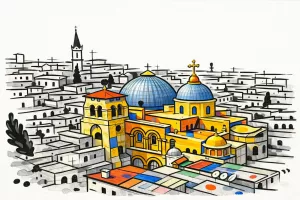 Il Santo Sepolcro blindato e il coraggio di fare Pasqua nonostante le porte chiuse