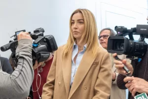 SIlvia Salis,Sindaco di Genova, in occasione della  convention di Primavera, la Margherita 2.0  di Vincenzo Spatafora . Roma Sabato 31 Gennaio  2026 (foto Mauro Scrobogna / LaPresse)  

SIlvia Salis, Major of Genova, on  the occasion of the ‘Primavera’ convention, Vincenzo Spatafora’s Margherita 2.0. Rome, Saturday January 31 2026. (Photo by Mauro Scrobogna / LaPresse)