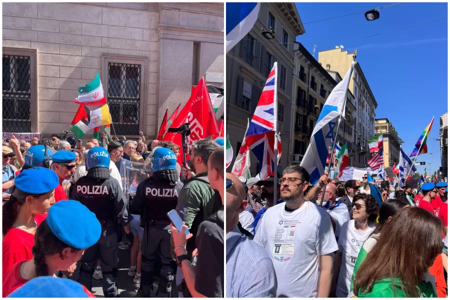 25 aprile festa fascista, a Milano Anpi e proPal escludono la Brigata Ebraica: polemiche sulla gestione del corteo