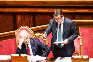 MATTEO PIANTEDOSI MINISTRO INTERNI, MATTEO SALVINI MINISTRO INFRASTRUTTURE