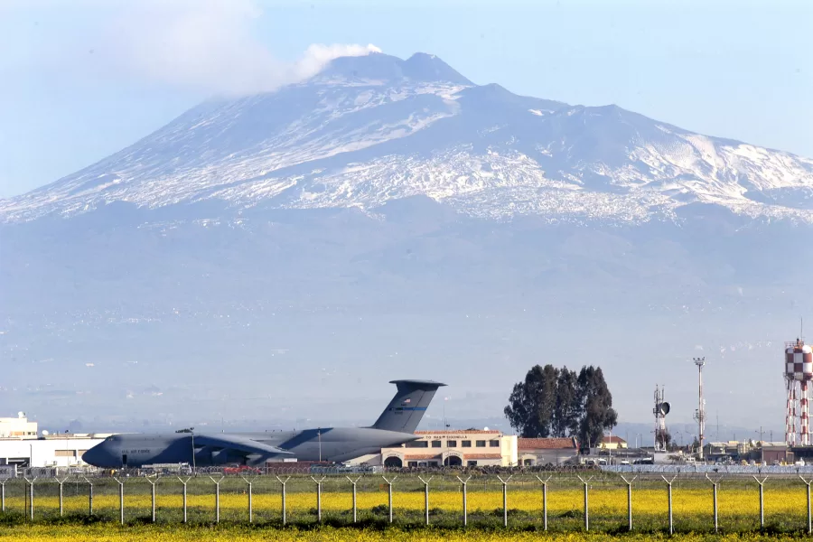 BASE AEREA SIGONELLA AEREO AEREI AEROPLANO AEROPLANI MILITARE MILITARI