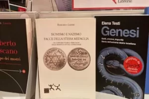 Polemica alla Feltrinelli di Milano, il libro “Sionismo e nazismo, due facce della stessa medaglia” finisce in bella vista