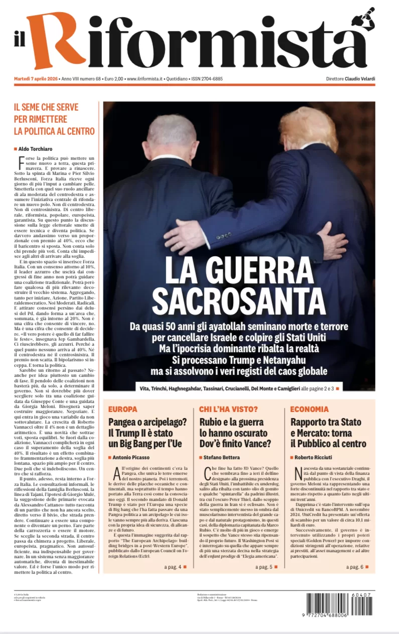 Quotidiano del 7 Aprile 2026