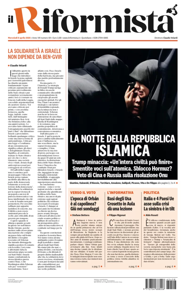 Quotidiano dell’8 Aprile 2026